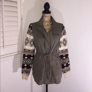 Army green Utility Jacket Medium